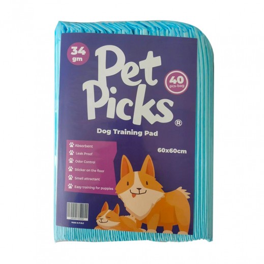 Animall Dog Training Pad 60 x 60cm 40 Pieces - delivered by Taw9eel Fast