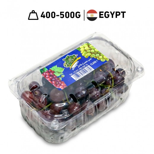 Fresh Egyptian Red Grapes (400 - 500g Approx.) - delivered by Taw9eel Fast