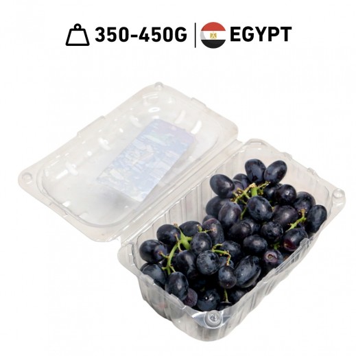 Fresh Egyptian Black Grapes (350 - 450g Approx.) - delivered by Taw9eel Fast