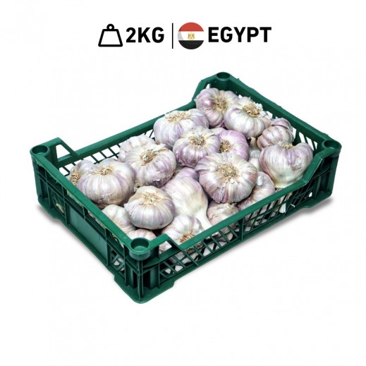 Fresh Egyptian Garlic Basket 2 kg