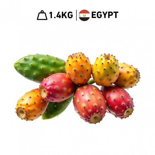 Fresh Egyptian Prickly Pears Basket 1.4 kg Approx