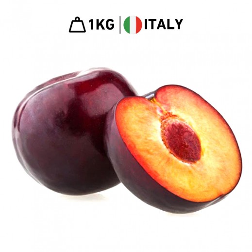 Fresh Italian Red Plums 1Kg Approx