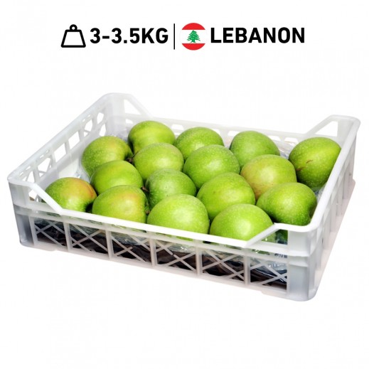 Fresh Lebanese Mountain Green Apple Basket 3 - 3.500 kg