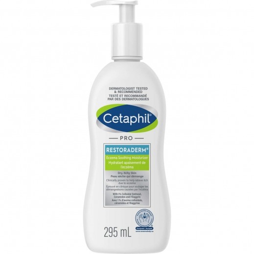 Cetaphil Restoraderm Eczema Soothing Moisturizer 296ml - delivered by The Pharmacy - within 2 Hours