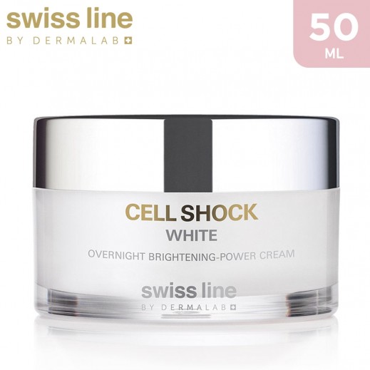 Swiss Line Cell Shock White Overnight Brightening-Power Cream 50 ml