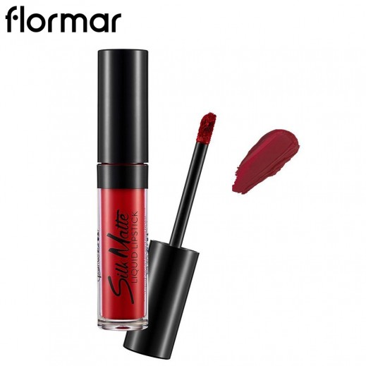 Flormar Silk Matte Liquid Lipstick 14 Carnation Red