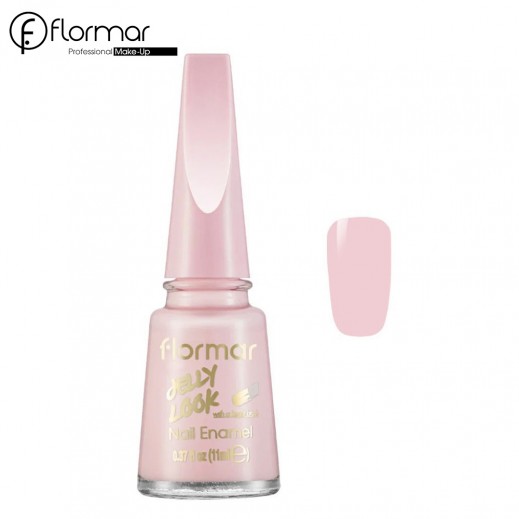 Flormar Jelly Look Nail Enamel Jl43 Icy Pink