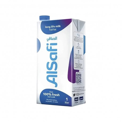 Al Safi Full Fat Long Life Milk 1 L - delivered by Taw9eel Fast