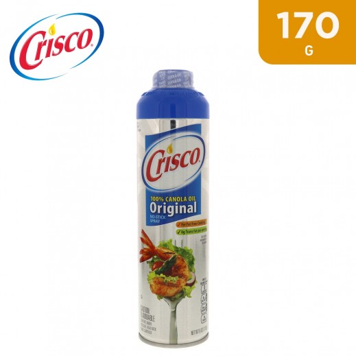 Crisco Original Canola Oil Non-Stick Spray 170 g - delivered by Taw9eel Fast