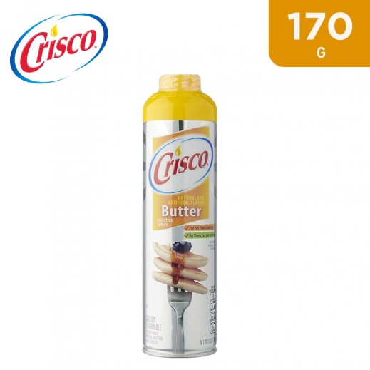 Crisco Butter Non Stick Spray 170 g - delivered by Taw9eel Fast