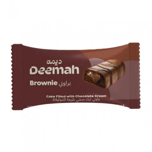 Deemah Brownie Cake Filled with Chocolate Cream 37 g - delivered by Taw9eel Fast