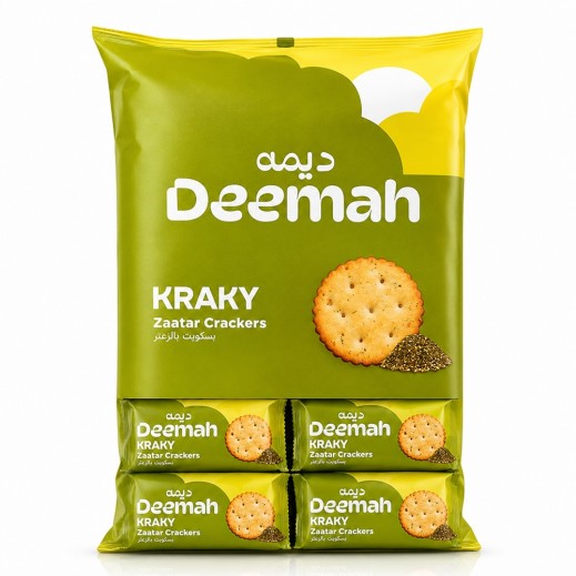 Deemah Zaatar Crackers 12 x 42g
