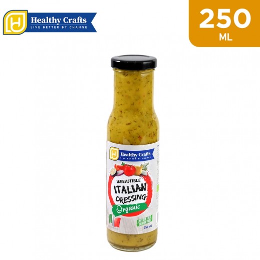 Buy Healthy Crafts Organic Irresistible Italian Dressing 250 ml توصيل
