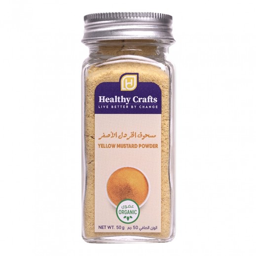 Healthy Crafts Organic Yellow Mustard Powder 50 g
