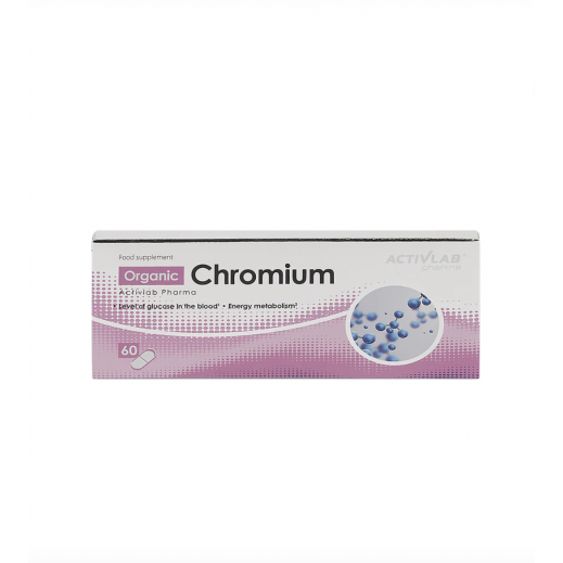 Activlab Pharma Organic Chromium 60 Capsules - delivered by Pharmazone Pharmacy - within 2 Hours