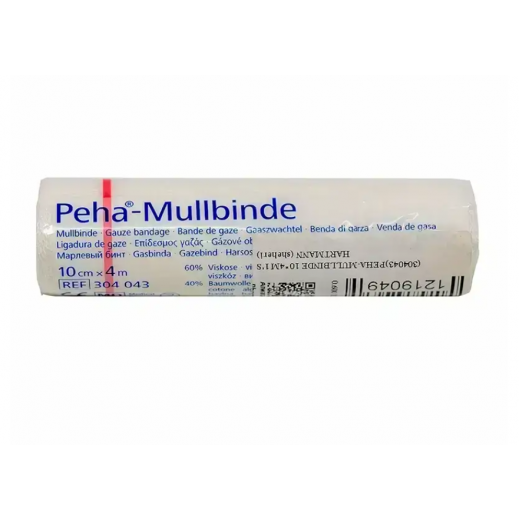 Hartmann Peha-Mullbinde Gauze 8 cm x 4 m - 1 Piece - delivered by Pharmazone Pharmacy - within 2 Hours