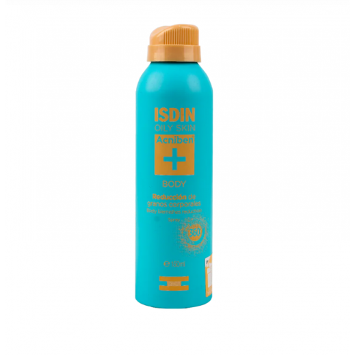 Isdin Teen Skin Acniben+ Body Blemishes Reduction Spray 150 ml - delivered by Pharmazone Pharmacy - within 2 Hours