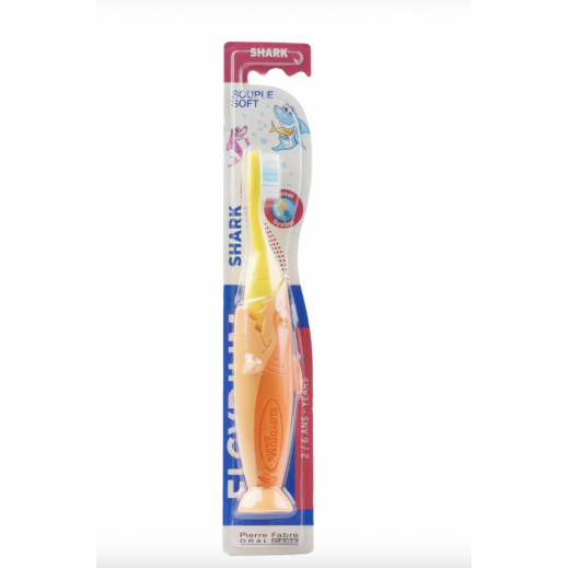 Elgydium Kids Toothbrush 2-6 – Shark - delivered by Pharmazone Pharmacy - within 2 Hours