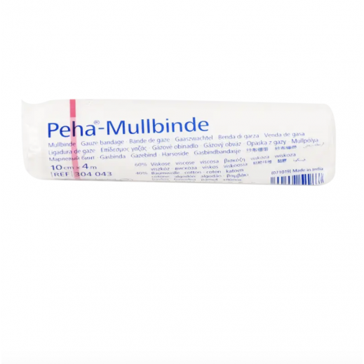 Hartmann Peha-Mullbinde Gauze 10 cm x 4 M – 1 Piece - delivered by Pharmazone Pharmacy - within 2 Hours