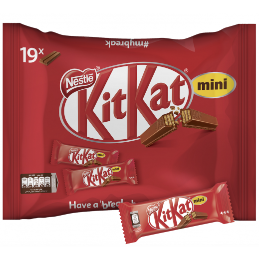 Nestle KitKat Mini Chocolate Bag 250 g - delivered by Taw9eel Fast