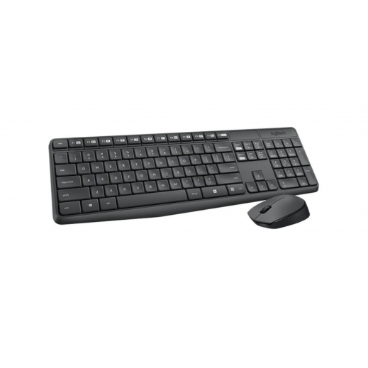 Logitech MK235 Wireless Keyboard & Mouse - Arb & Eng - delivered by Taw9eel within 2 Business Days