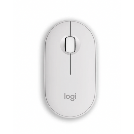 Logitech Pebble 2 M350s Wireless Bluetooth Mouse – Tonal White - delivered by Taw9eel within 2 Business Days