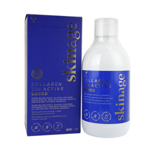 Skinage Collagen Tri Active 20,000Mg 500Ml - delivered by Pharmazone Pharmacy - within 2 Hours