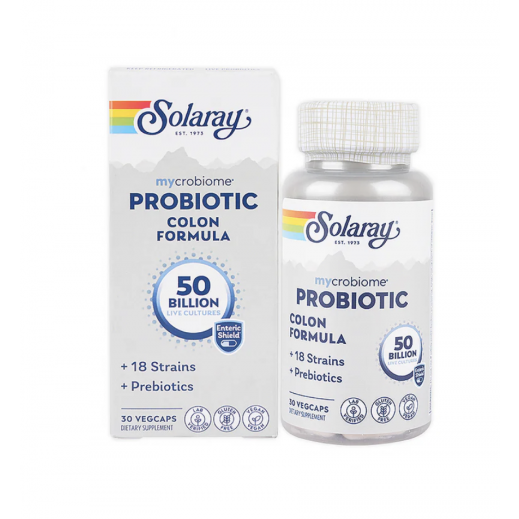 Solaray Mycrobiome Probiotic 50 Billion 30 Veg Caps - delivered by Pharmazone Pharmacy - within 2 Hours