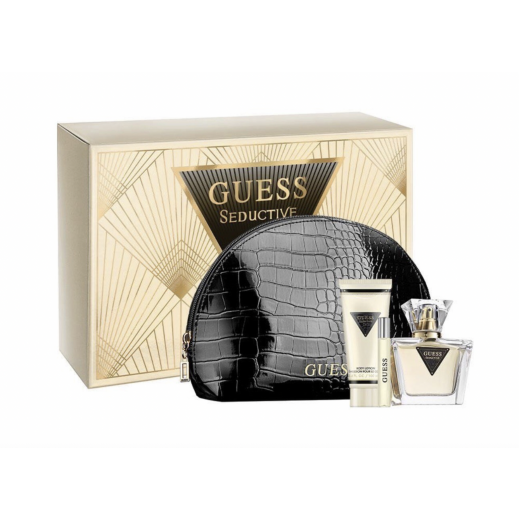 Guess Seductive EDT for Her 75 ml L – 4 Pieces Set - delivered by Taw9eel within 24 hours 