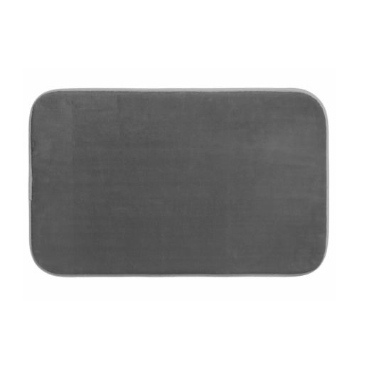 5Five Simply Smart Colorama Memory Foam Bath Mat Grey 80 x 50 cm - delivered by Taw9eel within 1 working day 