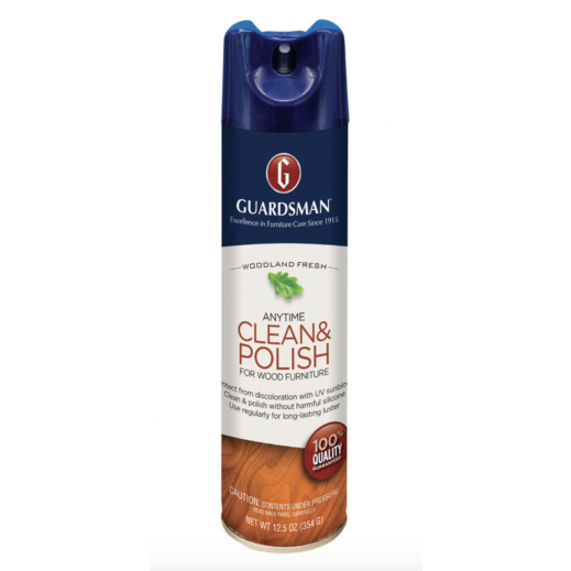 Guardsman Anytime Clean & Polish Woodland Fresh Scent Wood Furniture Spray 354 g  - delivered by Taw9eel within 1 working day 