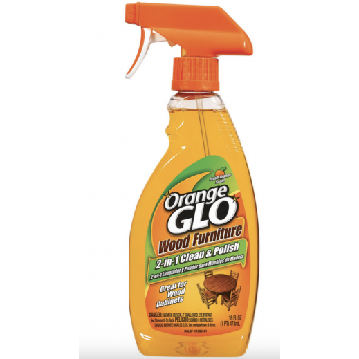 Orange Glo Wood Furniture Clean and Polish Liquid Orange 16 oz  - delivered by Taw9eel within 1 working day 