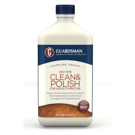 Guardsman Anytime Clean & Polish Woodland Fresh Scent Furniture Cream 473 ml  - delivered by Taw9eel within 1 working day 