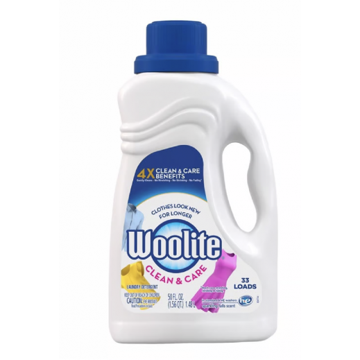 Woolite Gentle Cycle Original Scent Laundry Detergent Liquid 50 oz - delivered by Taw9eel within 1 working day 