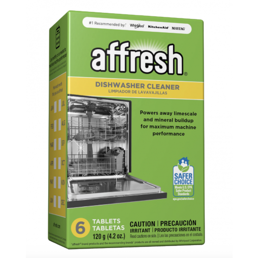 Affresh Lemon Scent Tablet Dishwasher Cleaner and Freshener 4.2 oz Pack of 6 Pieces - delivered by Taw9eel within 1 working day 