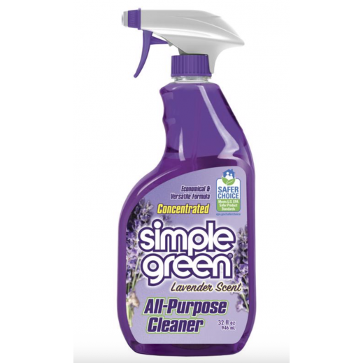 Simple Green Concentrated All Purpose Cleaner Liquid Spray Lavender Scent 32 oz - delivered by Taw9eel within 1 working day 