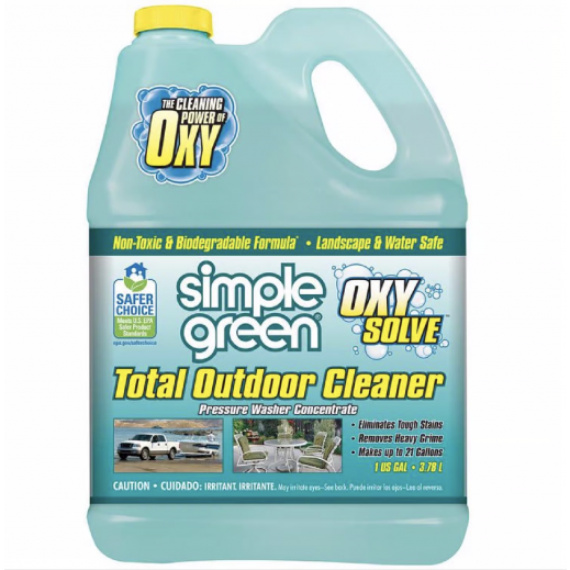 Simple Green Total Outdoor Pressure Washer Cleaner Non-Scented - 1 Gallon - delivered by Taw9eel within 1 working day 