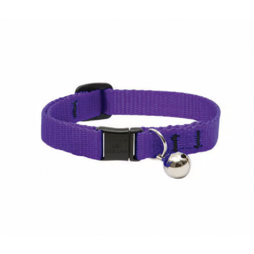 Lupine Pet Basic Solids Purple Nylon Cat Collar - delivered by Taw9eel within 1 working day 