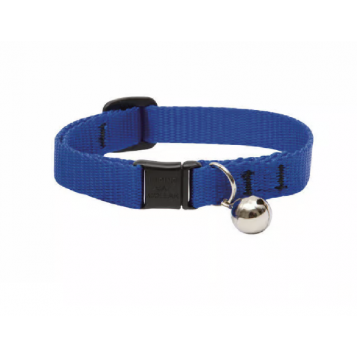 Lupine Pet Basic Solids Blue Nylon Cat Collar - delivered by Taw9eel within 1 working day 