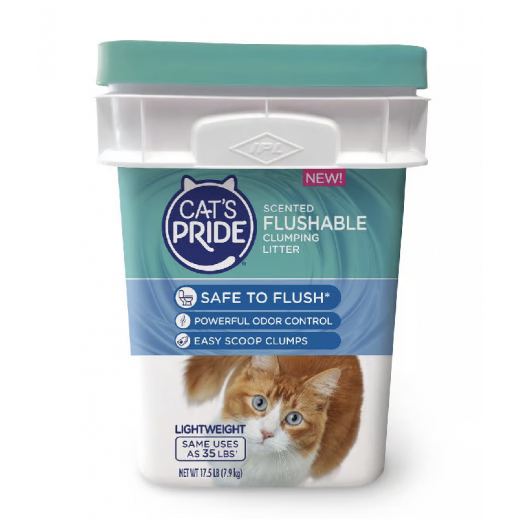 Cat's Pride Fresh And Clean Scent Cat Litter 17.5 Lb - delivered by Taw9eel within 1 working day 