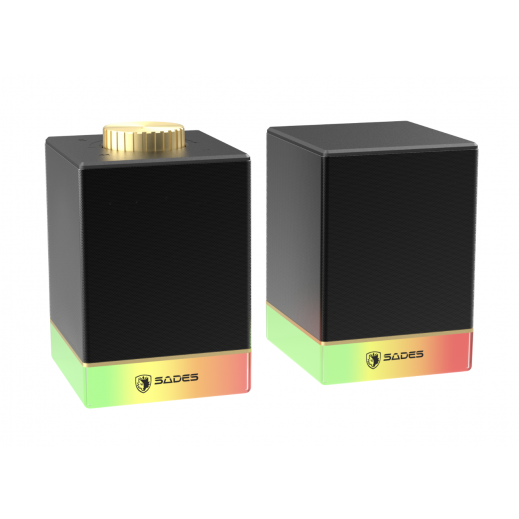 Sades Dionsyn Desktop Stereo Speakers