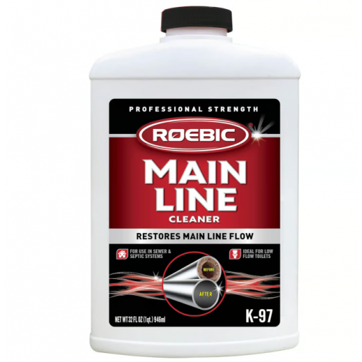 Roebic Liquid Main Line Cleaner 946 ml - delivered by Taw9eel within 1 working day 