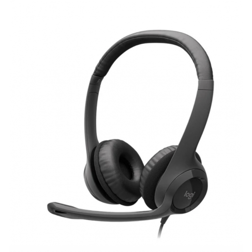 Logitech H390 Headset USB-C – Black - delivered by Taw9eel within 1 working day 