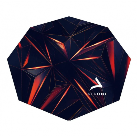 Aerone Red Glass Floor Mat - delivered by Taw9eel within 2 Business Days