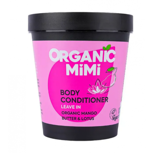 Organic Mimi Body Conditioner Leave In Mango & Lotus 200ml - delivered by The Pharmacy - within 2 Hours