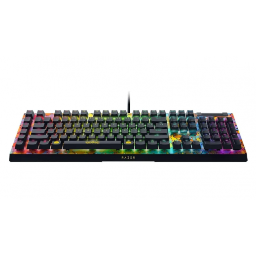 Razer BlackWidow V4 X Wired Mechanical Gaming Keyboard Green Switches - Pokémon Edition - delivered by Taw9eel within 2 Business Days