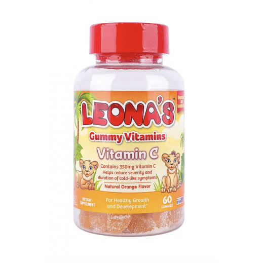 Leonas Gummy Vitamin-C 60 Gum - delivered by The Pharmacy - within 2 Hours