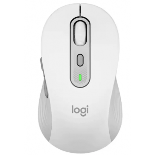 Logitech Signature M650 Wireless Mouse Medium – Off White   - delivered by Taw9eel within 2 Business Days