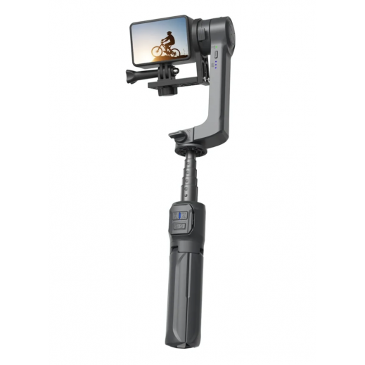 Porodo 2-Axis Gimbal Stabilizer – Black  - delivered by Taw9eel within 2 Business Days