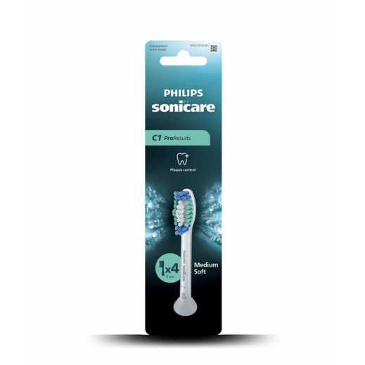 Philips Sonicare C1 ProResults Replacement Brush Head White - Pack of 4